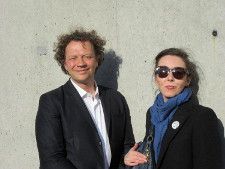 Frédéric Boyer and Anne-Katrin Titze. Photo by Kim Dang.
